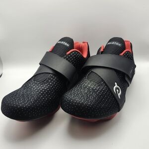 Peloton Altos Cycling Shoes Black & Red Unisex US Size 5 Men's / 6.5 Women's